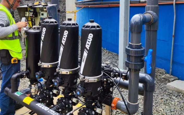 Suministro e instalación de equipos especializados para filtración — proyecto ejecutado por SAI WATER