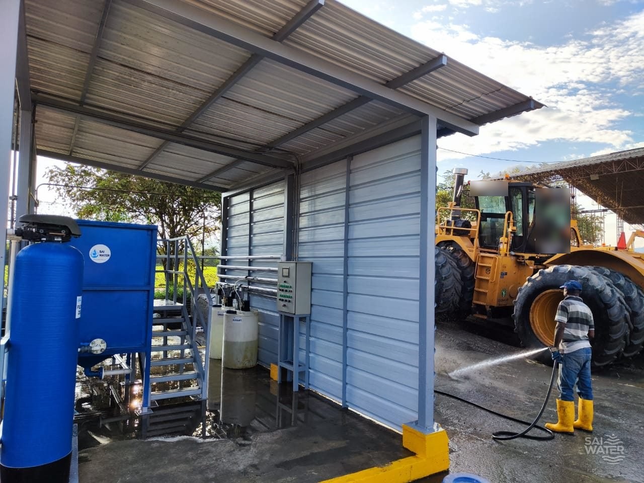 Instalación SAI WATER — sector agroindustrial