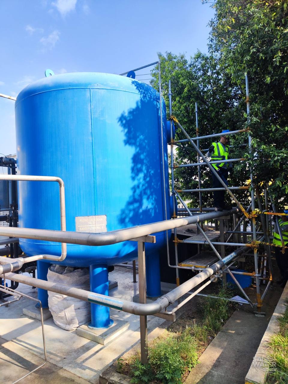 Mantenimiento especializado de filtros de alta tasa de 200 m³/h — proyecto ejecutado por SAI WATER