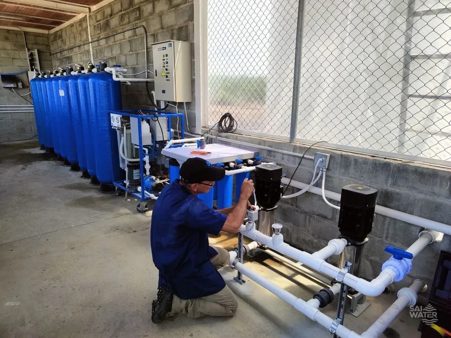 Operación y mantenimiento de plantas de tratamiento de agua por SAI WATER
