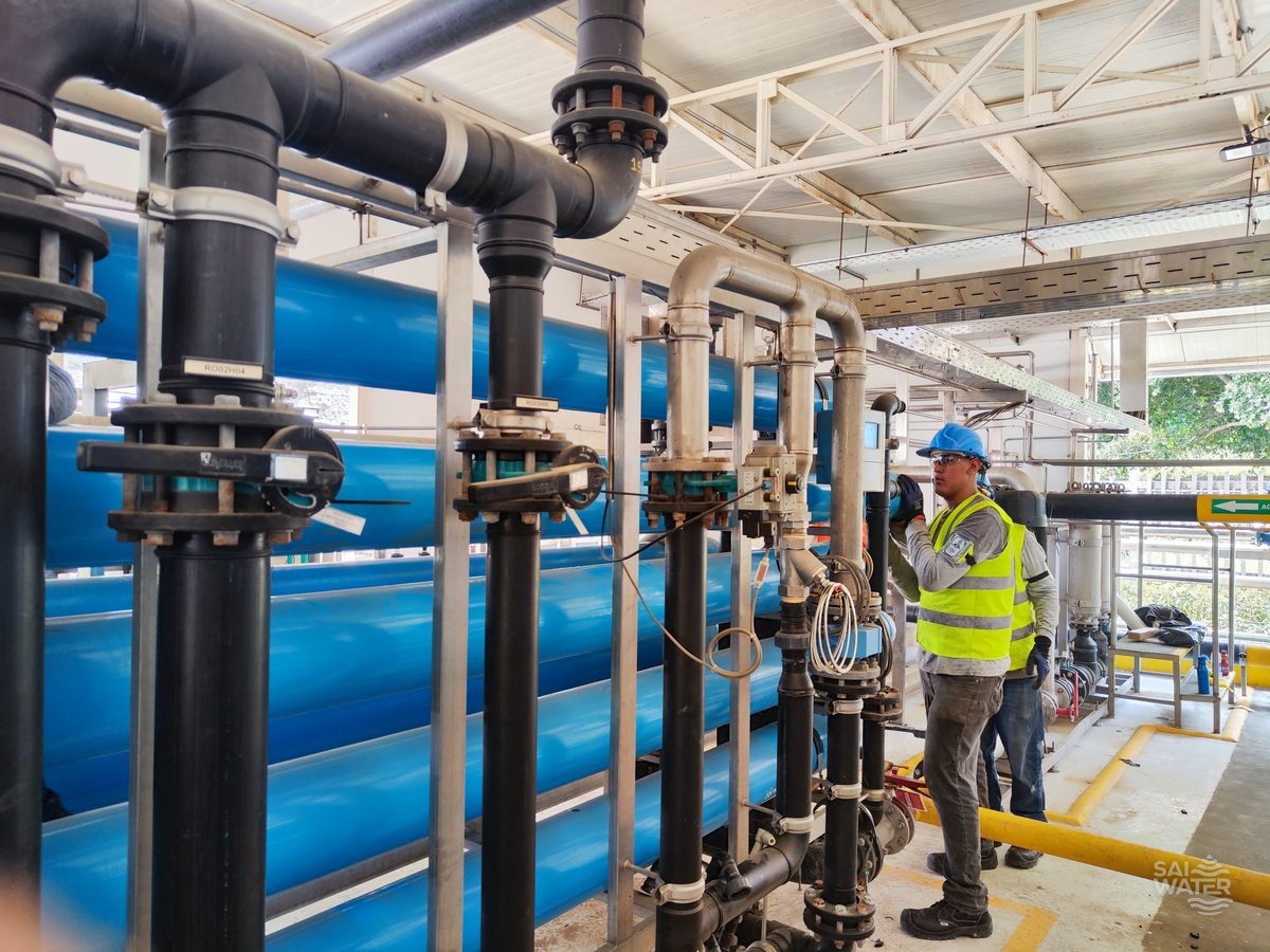 Operación y mantenimiento en campo de una planta de tratamiento por SAI WATER