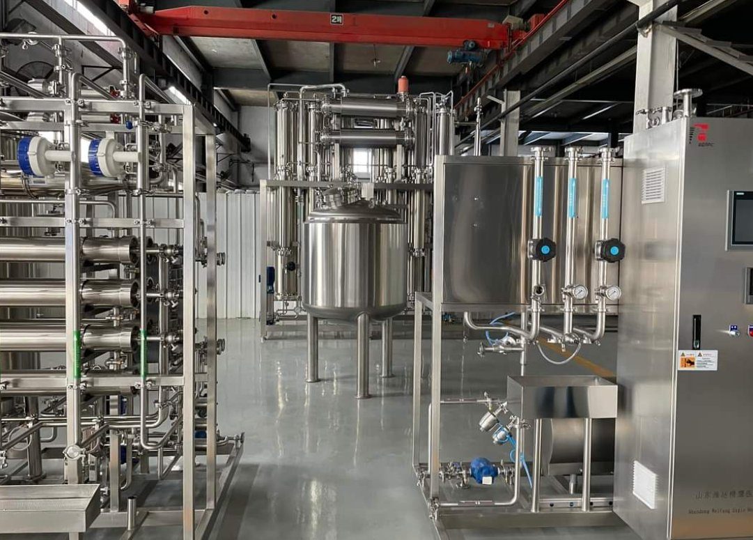 Planta de ósmosis inversa grado farmacéutico en acero inoxidable SAI WATER