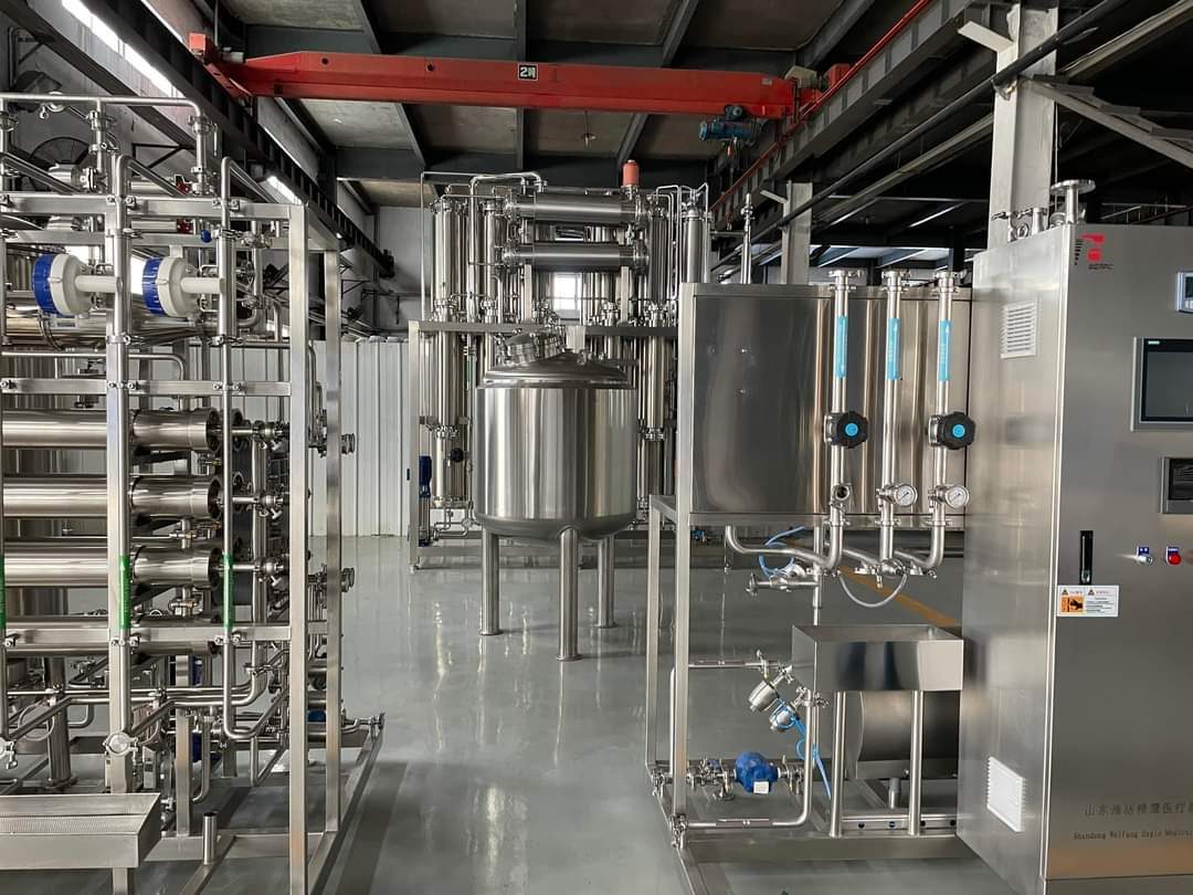 Sistema ósmosis inversa grado farmacéutico acero inoxidable agua purificada SAI WATER