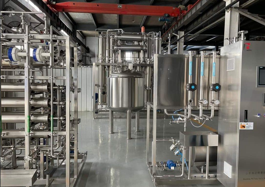 Sistema ósmosis inversa sector farmacéutico acero inoxidable SAI WATER